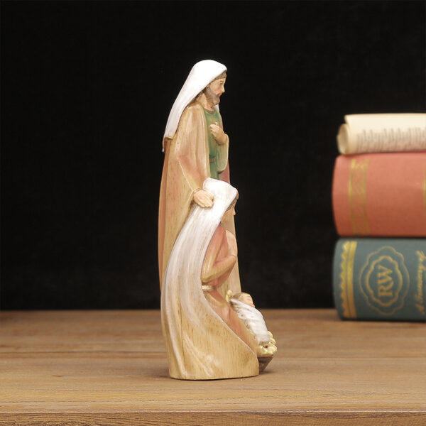 A beautifully hand - made religious sculpture of the Nativity of Jesus - 图片 4