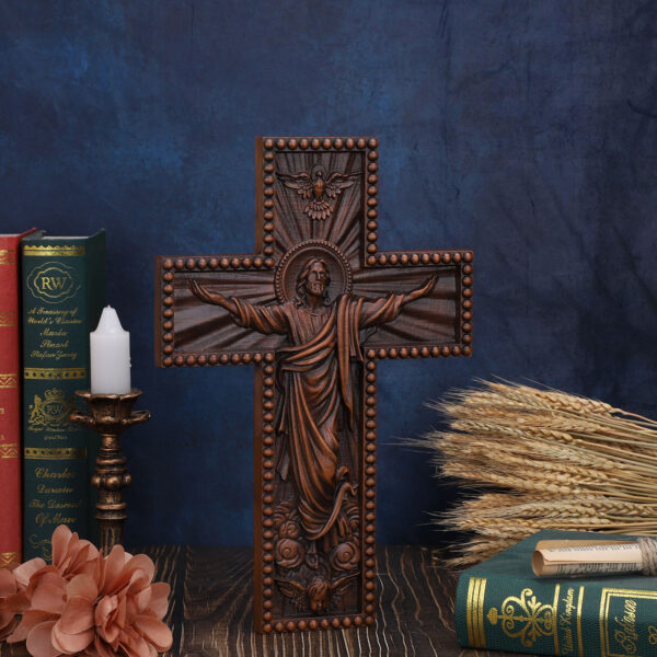 Glorious Ascension: The Jesus - Ascension Cross, a Sublime Symbol of Divine Faith - 图片 6