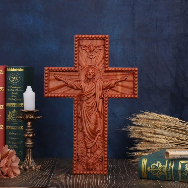 Glorious Ascension: The Jesus - Ascension Cross, a Sublime Symbol of Divine Faith - 图片 4