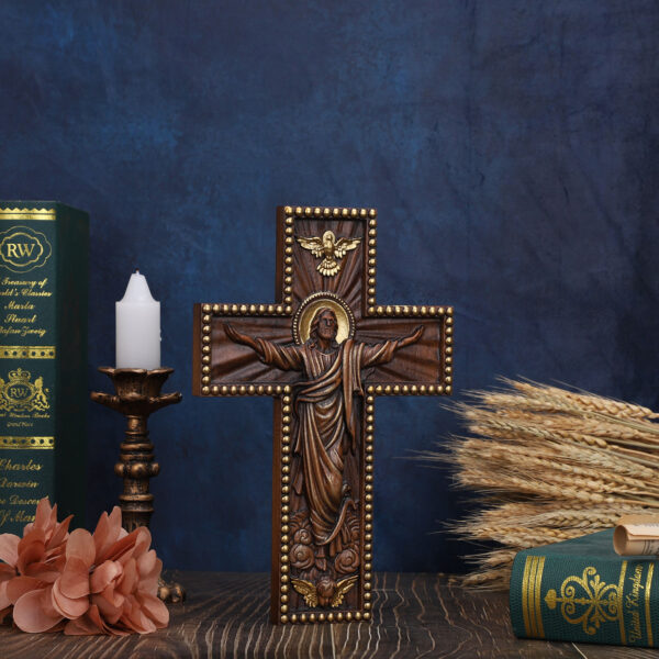Glorious Ascension: The Jesus - Ascension Cross, a Sublime Symbol of Divine Faith - 图片 3